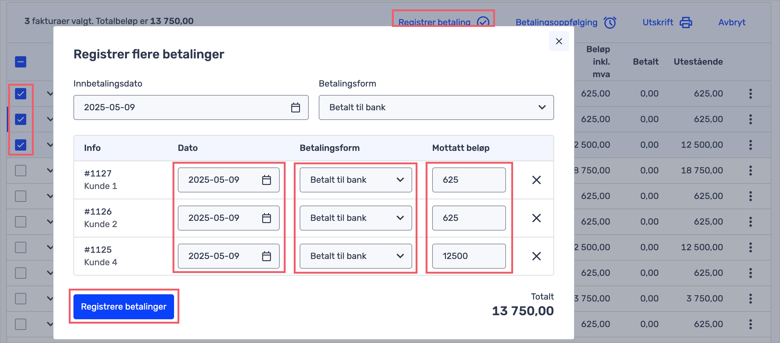 fakturaoversikt registrere betalinger.png