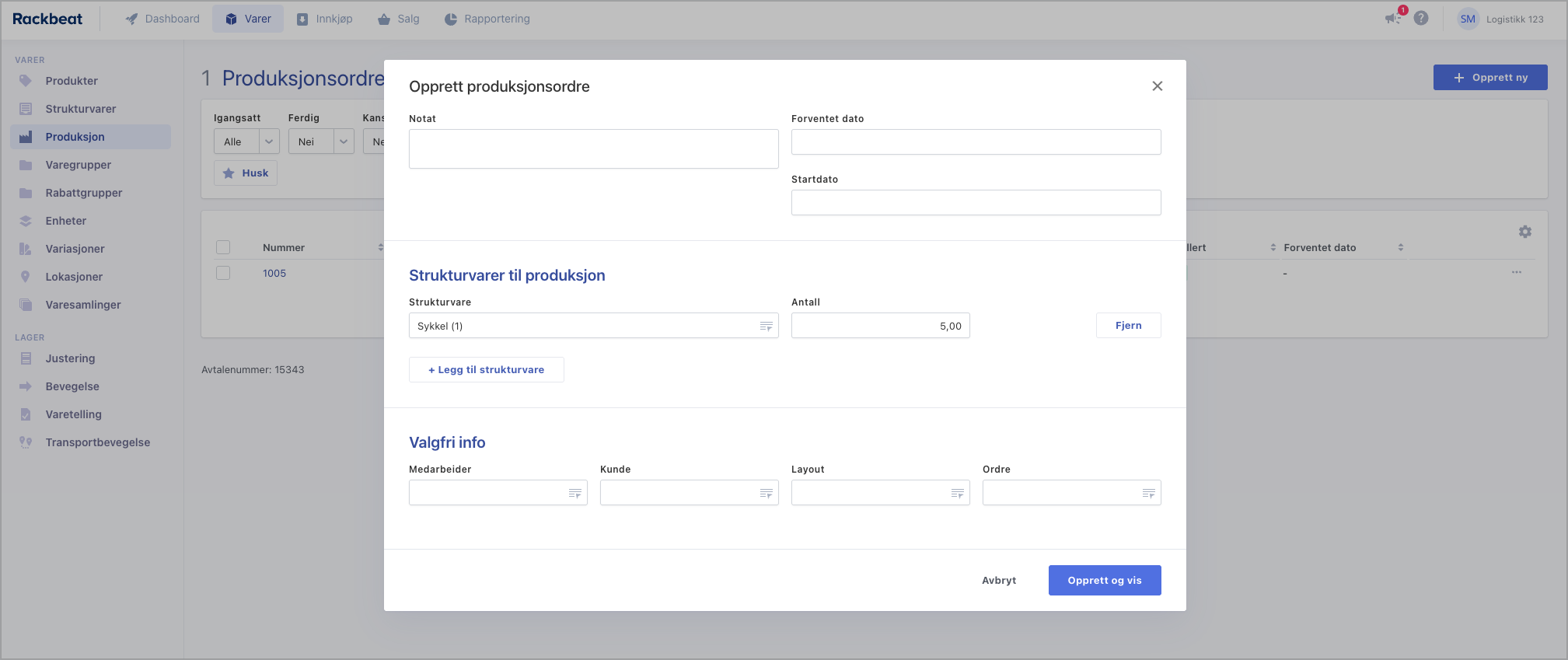 rackbeat opprett produksjonsvare.png