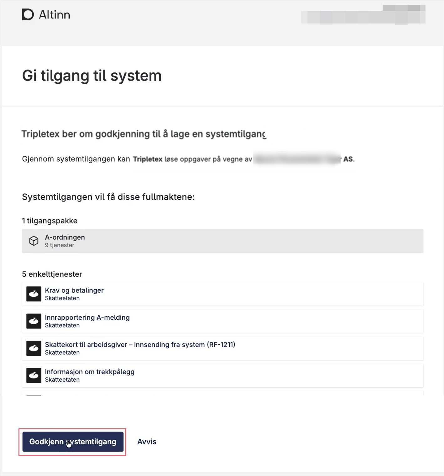 Godkjenningssteg i Altinn 3