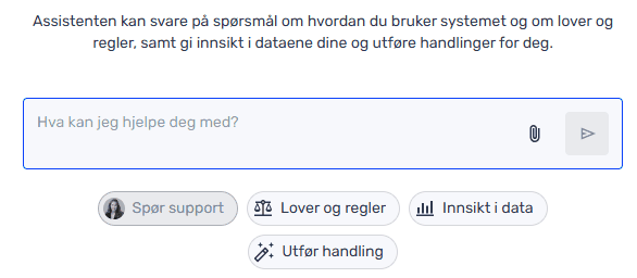 Assistenten i Tripletex